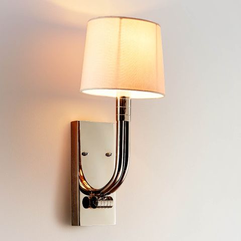 Salisbury Wall Light Base Nickel