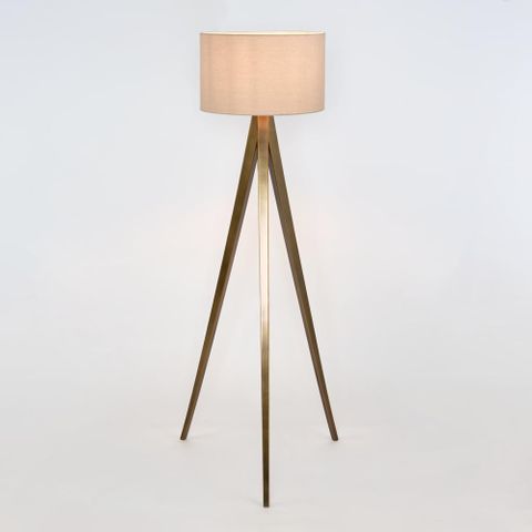 Maxwell Bronze Floor Lamp Base Only