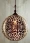 Moroccan Ball Ceiling Pendant Small Silver