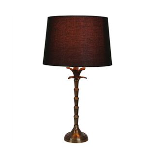 Bahama Table Lamp Base Small Brass- Base Only