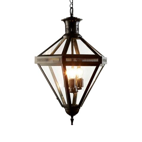 Rockefella Ceiling Pendant Black