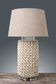 Newland Ceramic Table Lamp Base Cream- Base Only