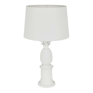 Bermuda Table Lamp Base White- Base Only