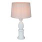 Bermuda Table Lamp Base White- Base Only