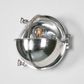 Vienna Outdoor Wall Light Antique Silver