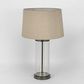 Iris Glass Table Lamp Base Black- Base Only