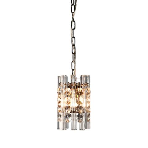 Monza Chandelier Nickel