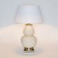 Matisse Ceramic Table Lamp Base Cream- Base Only