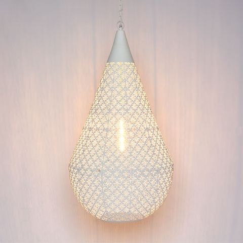 Europa Ceiling Pendant Large White
