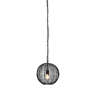 Cray Ball Ceiling Pendant Small Black