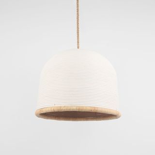 Bell White Pendant Small 60cm