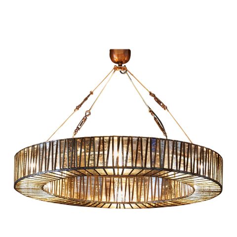 Chelton Ceiling Pendant Brass