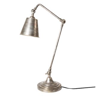 Cuba Table Lamp Antqiue Silver