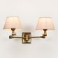 Worcester Wall Light Base Antique Brass