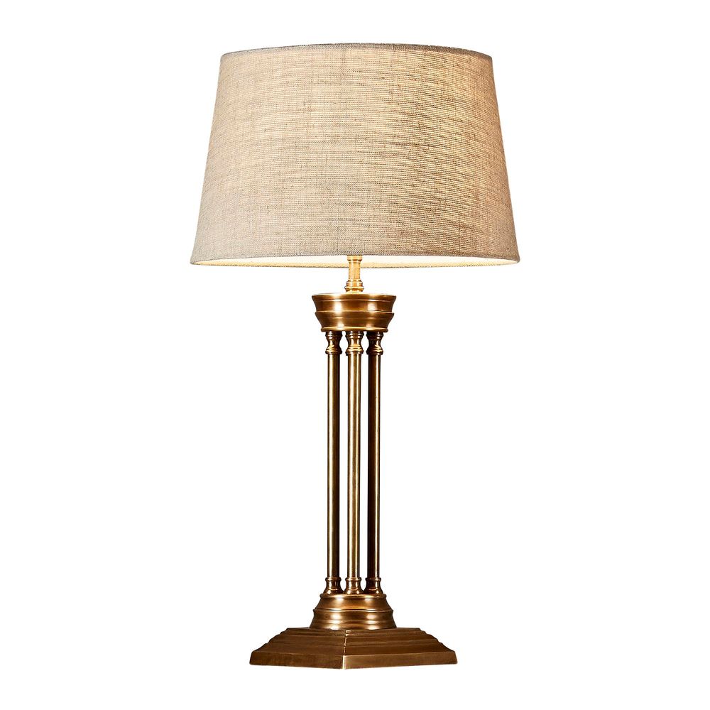 Brass table deals lamp base