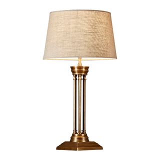 Hudson Table Table Lamp Base Brass- Base Only