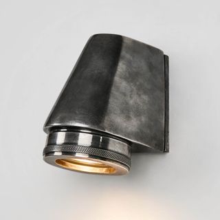 Seaman Outdoor Wall Light Antique Silver