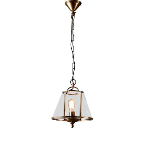 Cotton Tree Ceiling Pendant Antqiue Brass