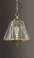 Cotton Tree Ceiling Pendant Antqiue Brass