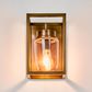 Wellington Outdoor Wall Light Brass