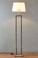 Hamilton Floor Lamp Antique Silver