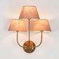 Trilogy Wall Light Base Brass