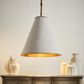 Monte Carlo Ceiling Pendant Large White and Brass