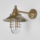 Clark Outdoor Wall Light Antique Brass