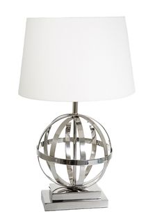 Da Vinci Table Lamp Base Shiny Nickel