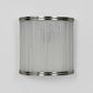 Inanda Half Round Wall Light Nickel