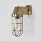 Royal London Outdoor Wall Light Antique Brass