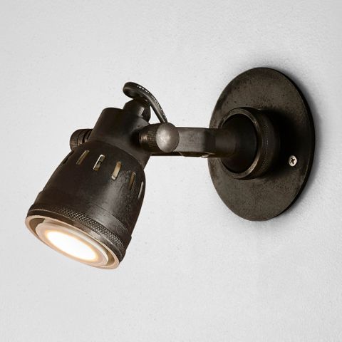 Seattle Short Arm Wall Light Black