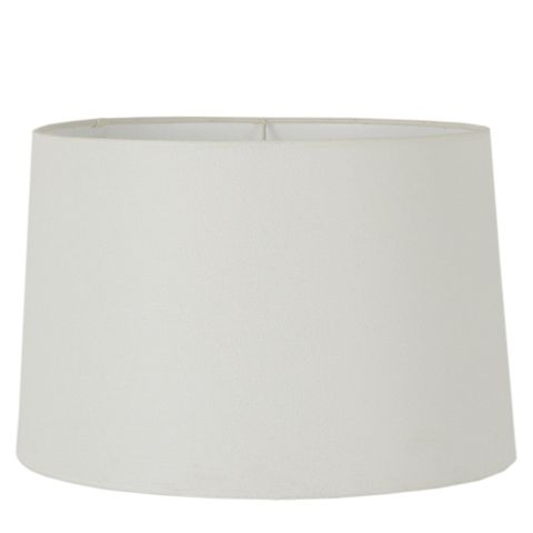 Linen Drum Lamp Shade XXL Ivory