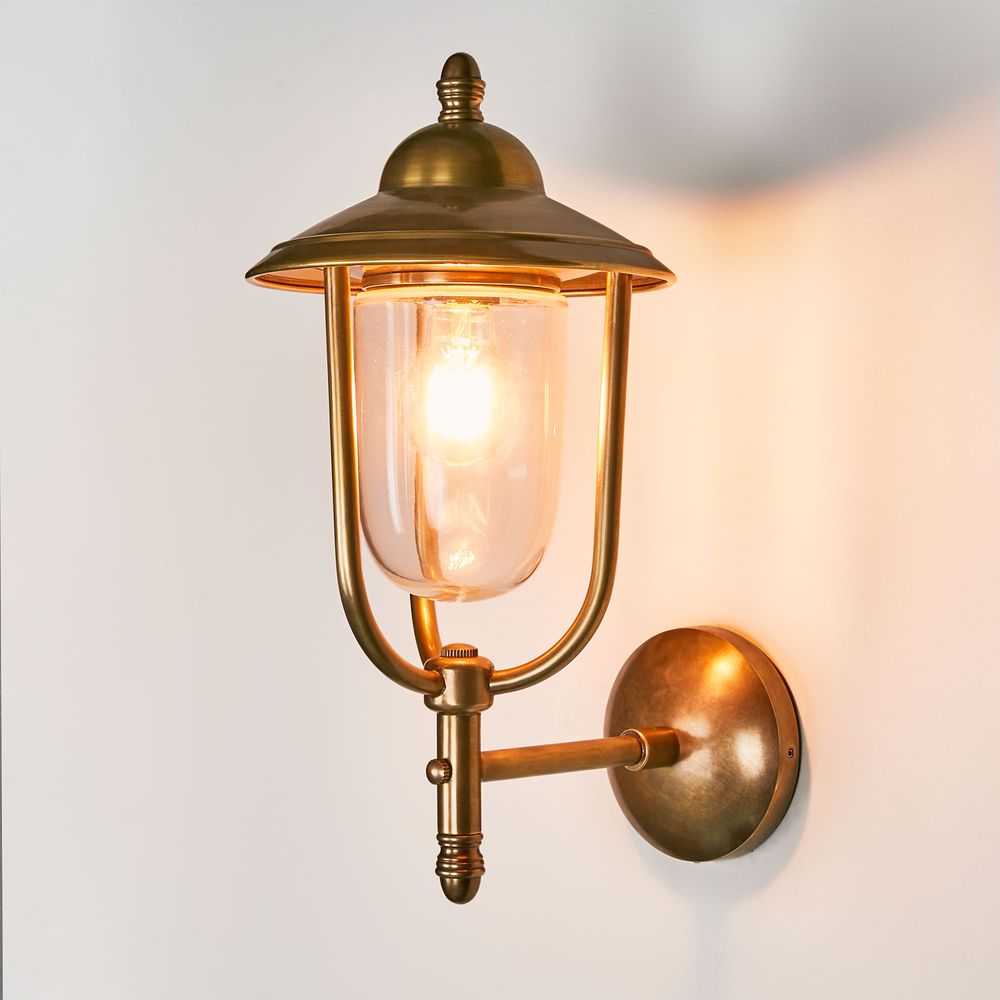 Antique brass deals porch lights