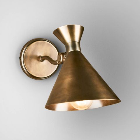 Lawson Wall Light Brass