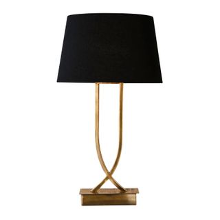 Southern Cross Table Lamp Base Antique Brass