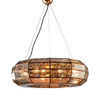 Victoria Ceiling Pendant Small Antique Brass