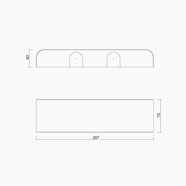 D0601 Closer Cover MBLK