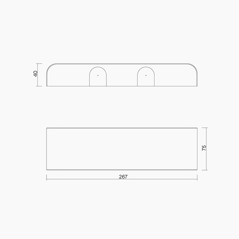 D0601 Closer Cover MBLK