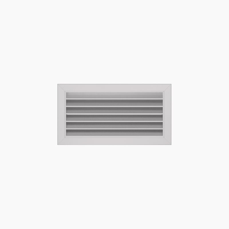 Door Grille 300x150mm NA Aluminium