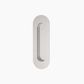 Oval Flush Pull 120x40mm SSS