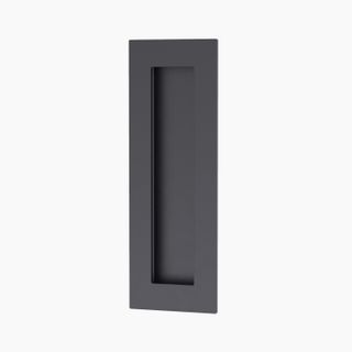 Rectangular Flush Pull 150x52mm MBLK