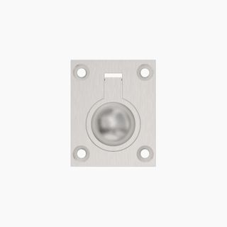 Rectangle Flush Ring Pull 48mm