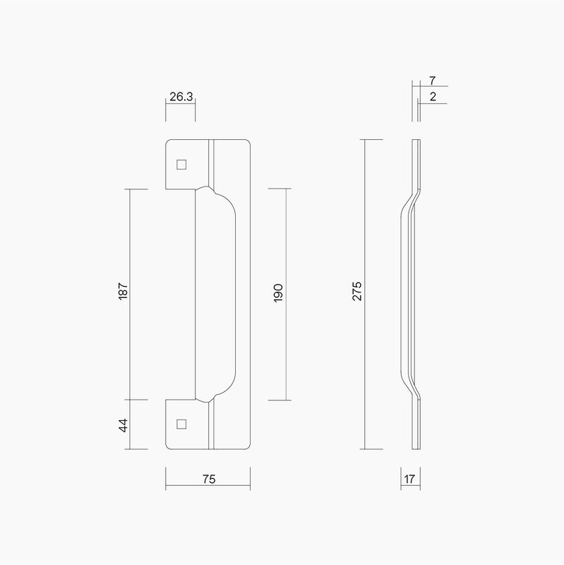 Strike Shield Straight - Narrow