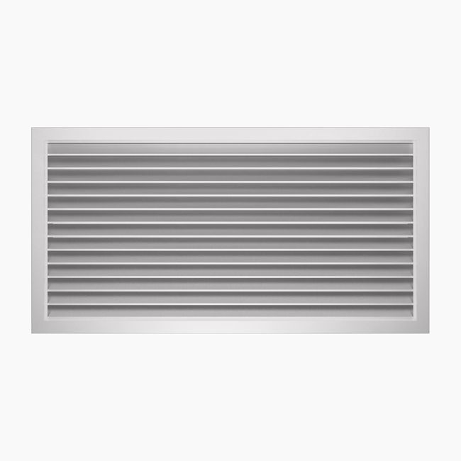 Door Grille 600x300mm NA Aluminium