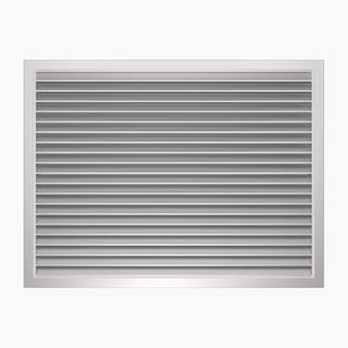 Door Grille 600x450mm NA Aluminium