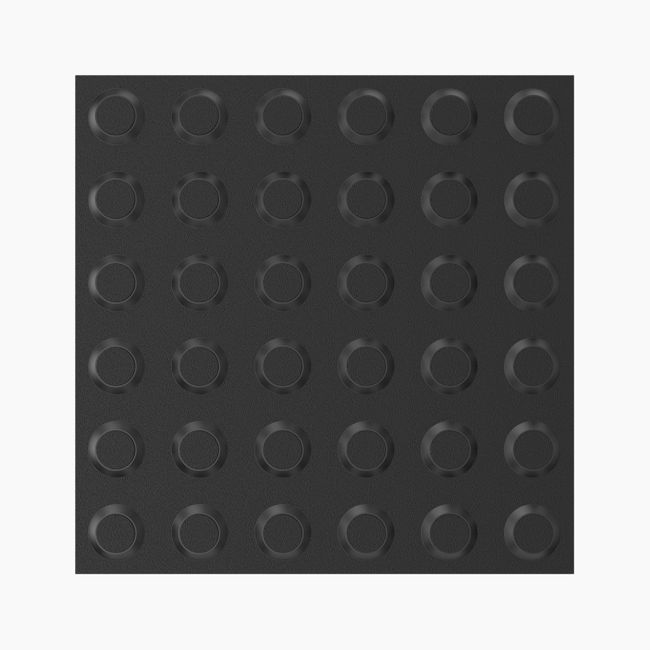 300x300mm Tactile Pads Black *