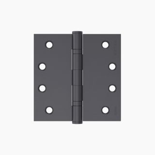 Ball Bearing Fixed Pin Hinge 100x100x2.5mm MBLK (incl CSK/UC Screws)