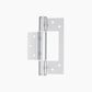 Aluminium Heavy Duty Winged Fast Fix Hinge 130x87x3mm NA