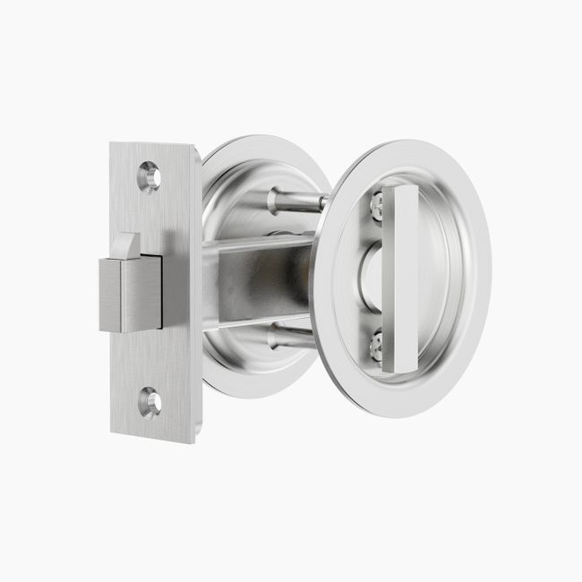 Round Sliding Door Privacy Lock SSS